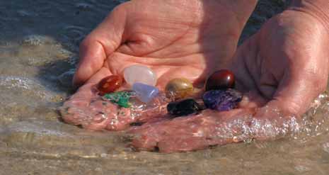 The Method Of Salt Bed Cleansing Of The Crystal