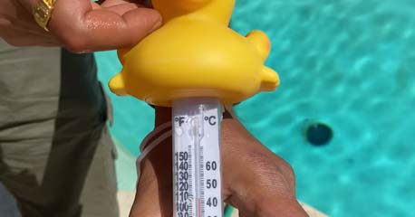 water temperature accurately