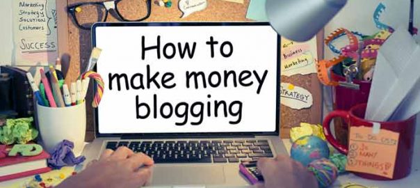 Blogging for money online