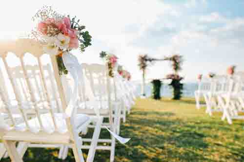 Destination beach weddings are more intimate than traditional celebrations