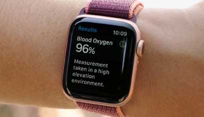 It Measures Blood Oxygen